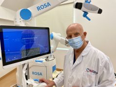 robot-ROSA-precisión-Dr. Galindo
