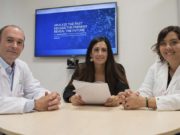 Dr. Aleix Prat, Dra. Patricia Villagrasa y Dra. Ana Vivancos, desarrolladores del primer test genómico para cáncer de mama HER2+