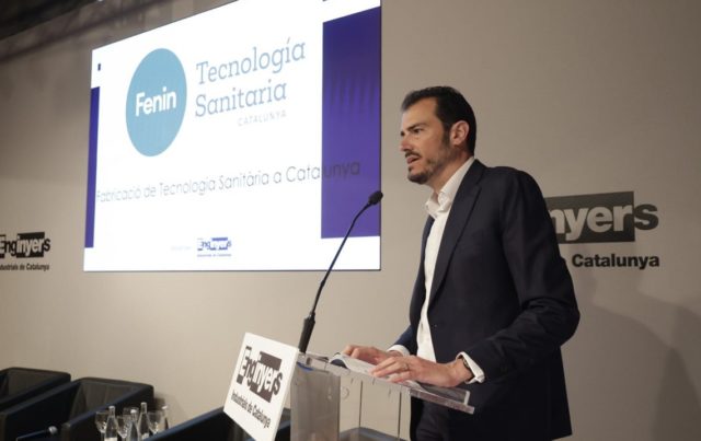 presentación del informe de Fenin sobre la industria de tecnología sanitaria en Cataluña