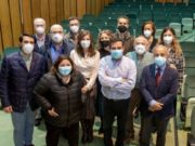 Junta directiva del Colegio de Médicos de Asturias, que ha recurrido el nombramiento en puestos directivos en la Consejería de Sanida dde dos enfermeros