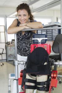 Elena García Armada, científica creadora del exoesqueleto biónico pediátrico