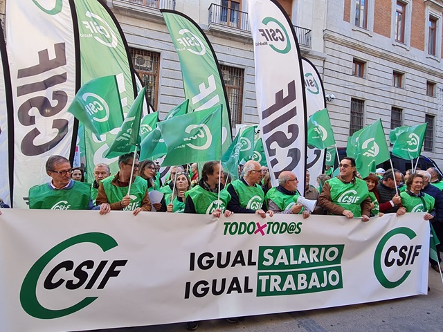 CSIF-manifestación-Muface-empleados-públicos-3