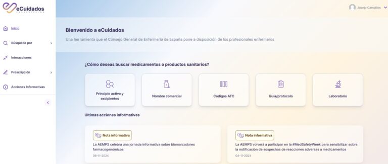 plataforma-eCuidados- prescripción-enfermera