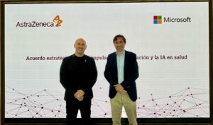 AstraZeneca y Microsoft firman una alianza estratégica