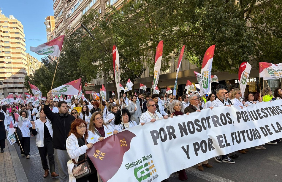 manifestacion-huelga-medicos-murcia
