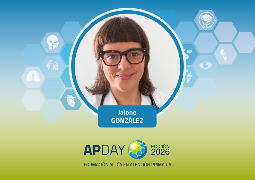 Dra. Jaione Gonz&aacute;lez, integrante del grupo de trabajo de Urgencias y Atenci&oacute;n Continuada de la Semfyc