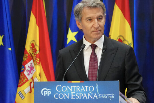 Feij&oacute;o, presidente del PP